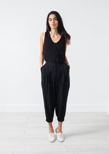 Carica l'immagine nel visualizzatore di Gallery, Fancy Wool Pant in Black