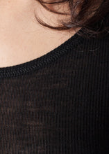 Carica l'immagine nel visualizzatore di Gallery, Easy Ribbed Tank in Black