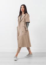 Carica l'immagine nel visualizzatore di Gallery, Rolled Sleeve Trenchcoat