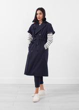 Carica l'immagine nel visualizzatore di Gallery, Rolled Sleeve Trenchcoat