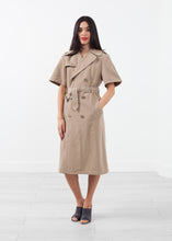 Carica l'immagine nel visualizzatore di Gallery, Rolled Sleeve Trenchcoat