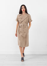 Carica l'immagine nel visualizzatore di Gallery, Rolled Sleeve Trenchcoat