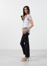 Carica l'immagine nel visualizzatore di Gallery, Sheer Button-Up Blouse in Pale Blue