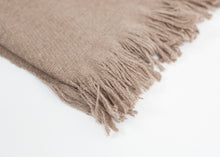 Carica l'immagine nel visualizzatore di Gallery, Cashmere Tassel Blanket in Brown