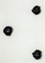 Carica l'immagine nel visualizzatore di Gallery, Cashmere Dot Shawl in Black/White