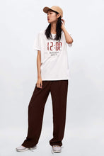 Load image into Gallery viewer, BEJEWELLED SLOGAN T-SHIRT
