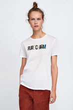 Carica l&#39;immagine nel visualizzatore di Gallery, CONTRAST TWEED T-SHIRT

