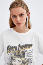 Carica l&#39;immagine nel visualizzatore di Gallery, COMIC PRINT T-SHIRT
