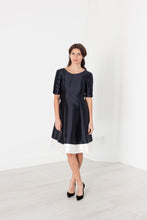 Load image into Gallery viewer, Tie Dress in Navy
