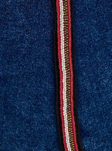 Carica l&#39;immagine nel visualizzatore di Gallery, DENIM SKIRT WITH TAPING
