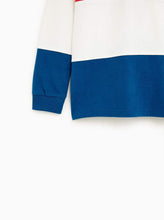 Carica l&#39;immagine nel visualizzatore di Gallery, EMBROIDERED THREE-TONE POLO SHIRT
