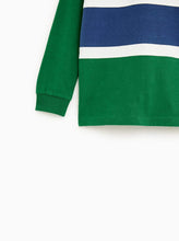 Carica l&#39;immagine nel visualizzatore di Gallery, EMBROIDERED THREE-TONE POLO SHIRT
