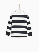 Carica l&#39;immagine nel visualizzatore di Gallery, EMBROIDERED THREE-TONE POLO SHIRT
