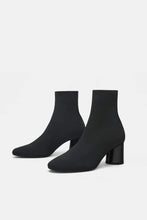Carica l&#39;immagine nel visualizzatore di Gallery, FABRIC HIGH HEEL ANKLE BOOTS
