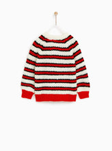 Carica l&#39;immagine nel visualizzatore di Gallery, DOUBLE STRIPE SWEATER
