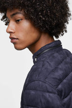 Load image into Gallery viewer, FAUX SUEDE PUFFER JACKET

