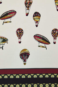 BALLOON PRINT BLOUSE