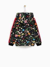 Load image into Gallery viewer, FLORAL BOMBER JACKET

